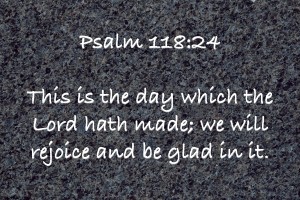 Psalm 118 24 G1